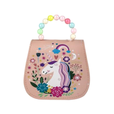 PU Handbag 13x12x5cm - Unicorn 